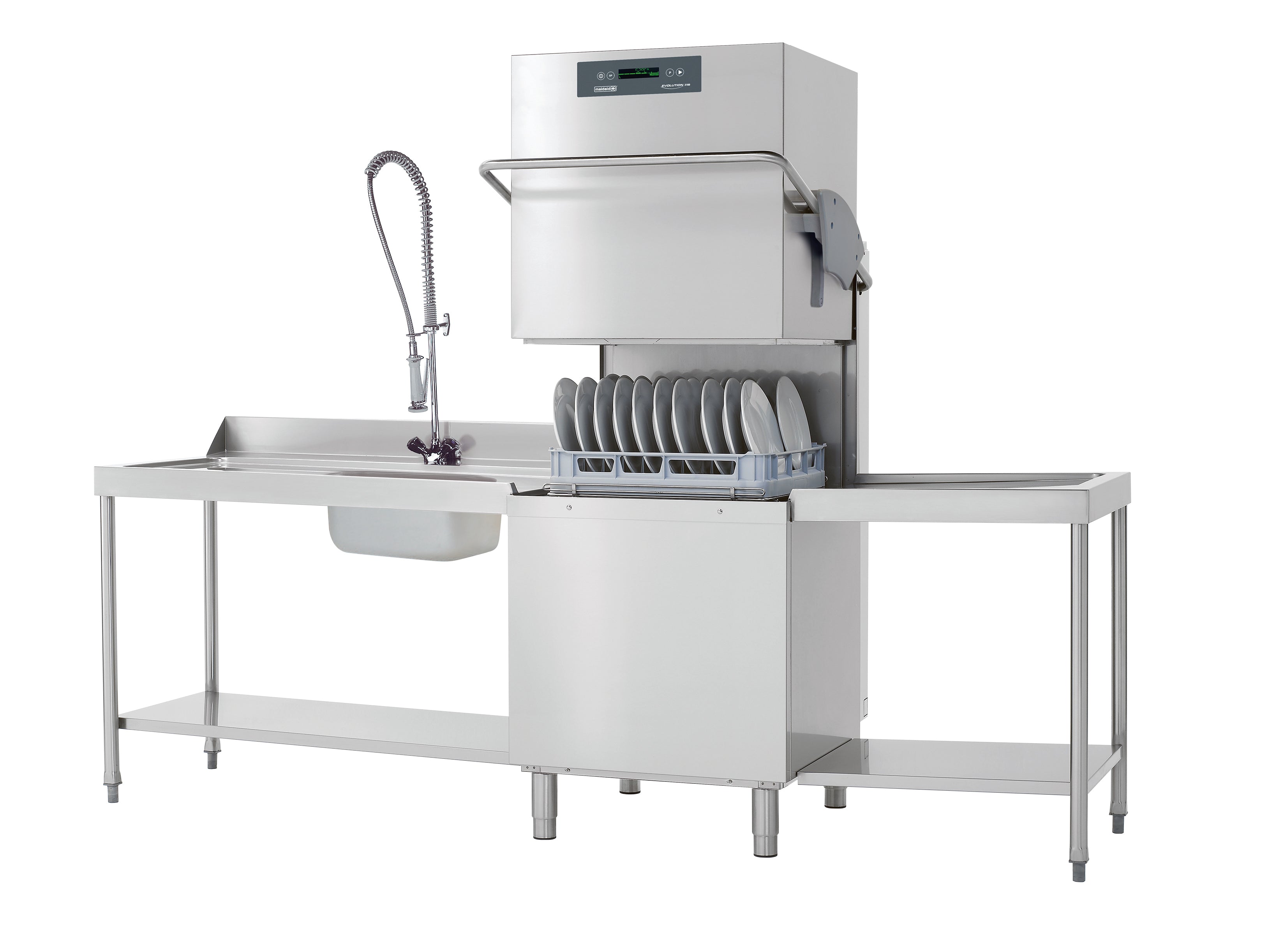 Maidaid EVO2160 Pass through Dishwasher JD Catering Equipment Solutions Ltd