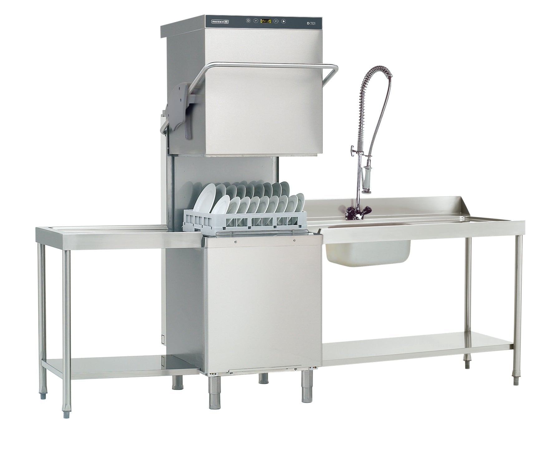Maidaid Halcyon D3121 Passthrough Dishwasher JD Catering Equipment Solutions Ltd