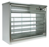 Parry Pie Master Extra Large Electric Pie Cabinet With Glass Back PC140G - JD Catering Equipment Solutions Ltd