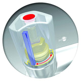 AquaTechnix TX-B-206L LEVER operated faucet TX-B-20 base with 150mm swivel spout. H: 271mm