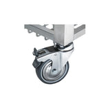AW016 Smeg set of 4x castors, 2 braked for all TVL & STD Oven Stands RUTVL - JD Catering Equipment Solutions Ltd