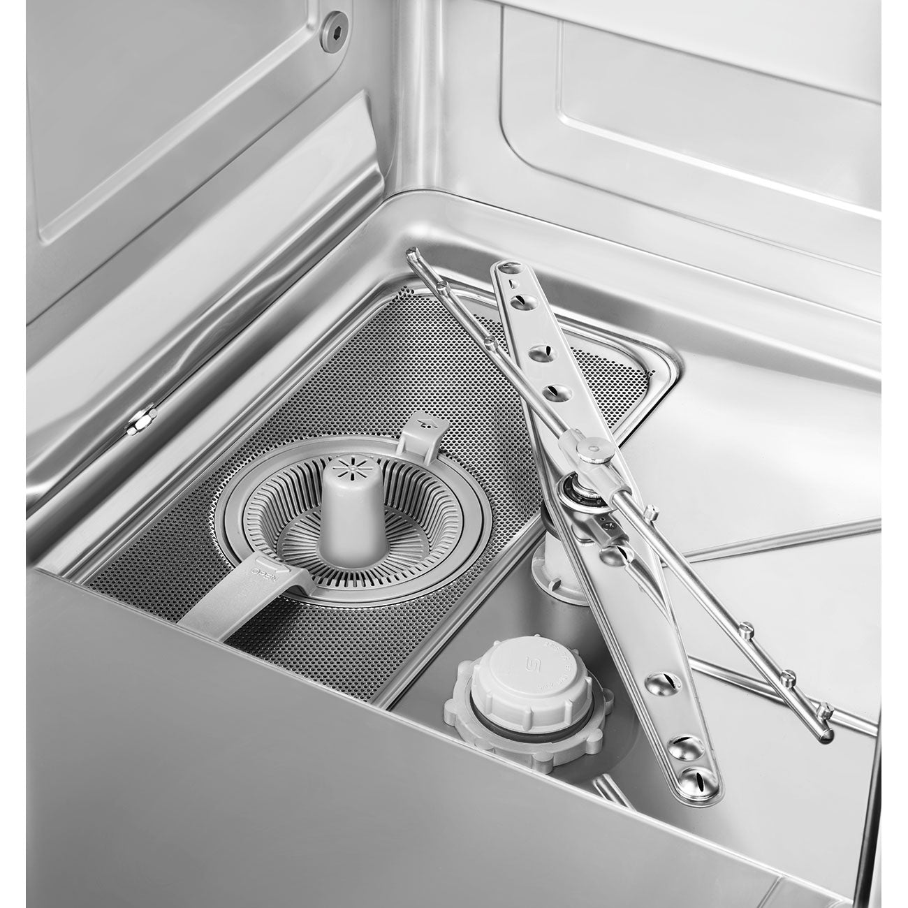 Smeg Topline range Undercounter Dishwasher with integral softener, 7 Wash Programs 500x500 SPD515SUK