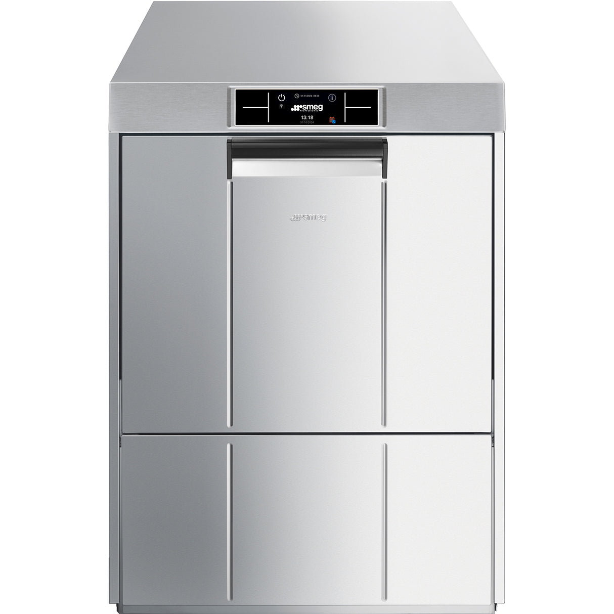 Smeg Professional Pura SPD522S 500mm Double basket Dishwasher with Softener 10 customizable programs 500x500 8.4kW 15A 3ph