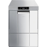 Smeg Professional Pura SPD522S 500mm Double basket Dishwasher with Softener 10 customizable programs 500x500 8.4kW 15A 3ph