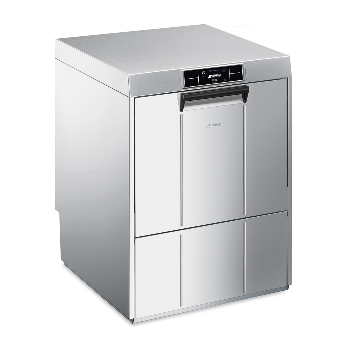 Smeg Professional Pura SPD522S 500mm Double basket Dishwasher with Softener 10 customizable programs 500x500 8.4kW 15A 3ph