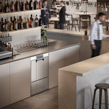 Smeg Professional Pura SPD522S 500mm Double basket Dishwasher with Softener 10 customizable programs 500x500 8.4kW 15A 3ph