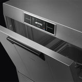 Smeg Professional Pura SPD525S 500mm basket Dishwasher with Softener 10 customizable programs 500x500 8.4kW 15A 3ph