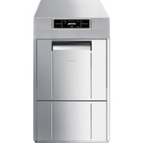 Smeg Professional Pura SPG425S 400mm basket Glasswasher with Softener, 10 customizable programs/ 400x400  6.6kW 15A 3ph