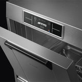 Smeg Professional Pura SPG425S 400mm basket Glasswasher with Softener, 10 customizable programs/ 400x400  6.6kW 15A 3ph