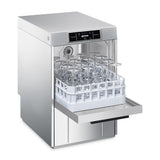 Smeg Professional Pura SPG425 400mm basket Glasswasher, 10 customizable programs/ 400x400 6.6kW 15A 3ph