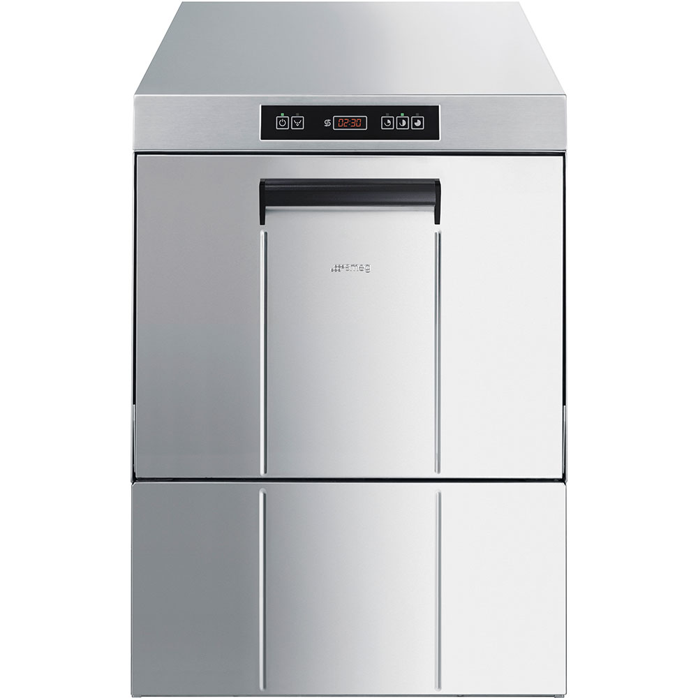 Smeg Ecoline Undercounter Glasswasher with integral softener, 3 Wash Programs 500x500 SPG505SUK