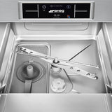 Smeg Professional Pura SPG525L LOW 500mm basket Glasswasher 10 customizable programs 500x500 8.4kW 15A 3ph