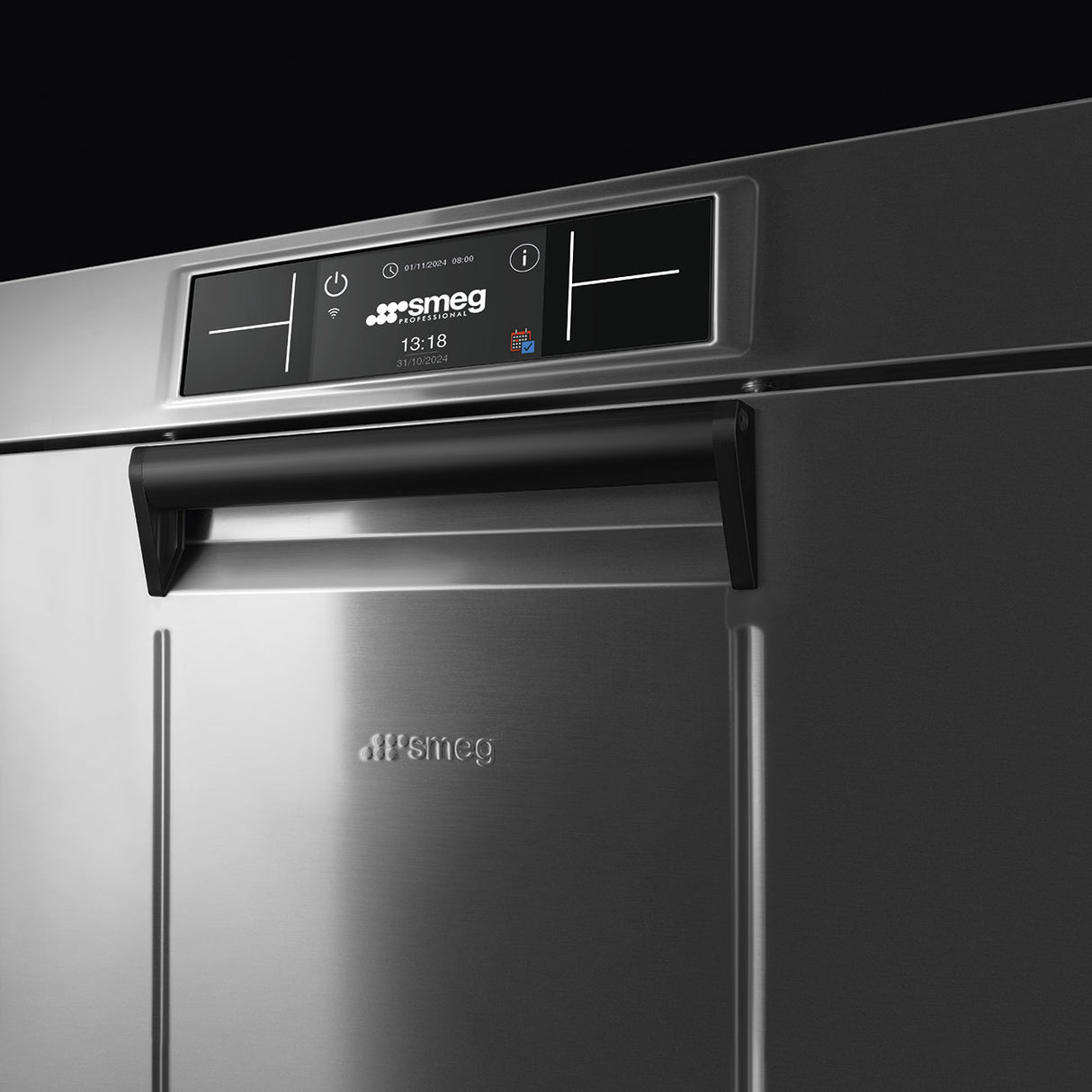 Smeg Professional Pura SPG525L LOW 500mm basket Glasswasher 10 customizable programs 500x500 8.4kW 15A 3ph