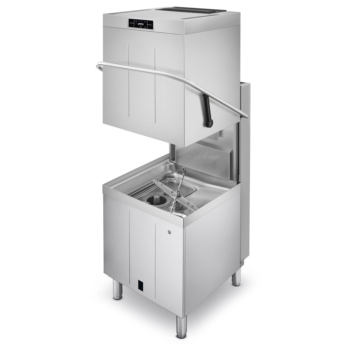Smeg Pura Range XL Hood Type Dishwasher with Softener & Steam Heat Recovery, 10 Customisable Wash Programs 600x500 SPH625SH
