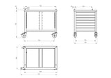 Retigo Combi Stand ST1116