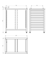 Retigo Combi Stand ST1116