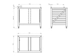 Retigo Combi Stand ST1116