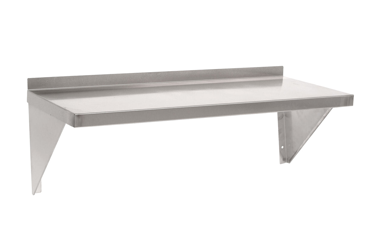 Parry Stainless Steel Wall Shelves 600X400 MICROWAVE SHELF & BRACKETS