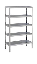 Parry STORAGE RACK 5 SHELVES 1500X400X1800 - JD Catering Equipment Solutions Ltd