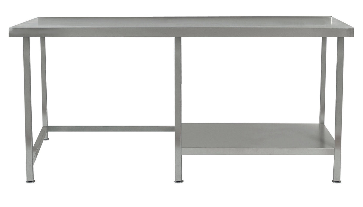 Parry SS Tables with Half Under Shelf (Right Hand Side) S/S TABLE HALF UNDERSHELF 1200X600X900