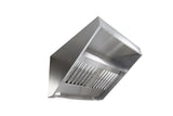 Parry Stainless Steel Canopy with External Fan Pack 1200 X 1200 X 750 TITAN CANOPY - JD Catering Equipment Solutions Ltd
