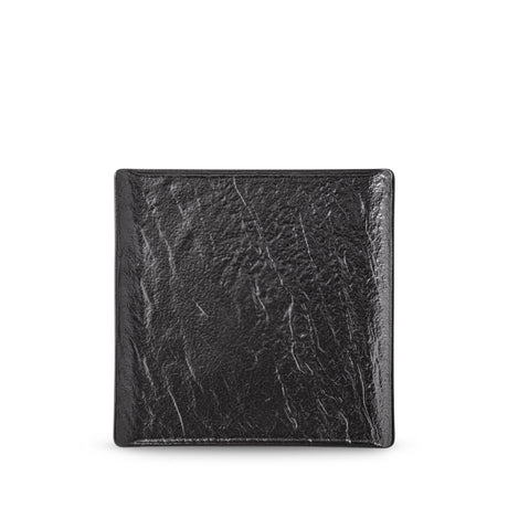 Wilmax Black Square Plate 5cm – Pack of 3 by Wilmax