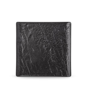 Wilmax Black Square Plate – Pack of 2 by Wilmax