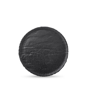 Wilmax Black Round Plate 23cm – Pack of 3 by Wilmax