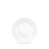 Wilmax Flat Rim Dessert Round Plate 20cm – Pack of 6 by Wilmax – professional porcelain tableware for hospitality