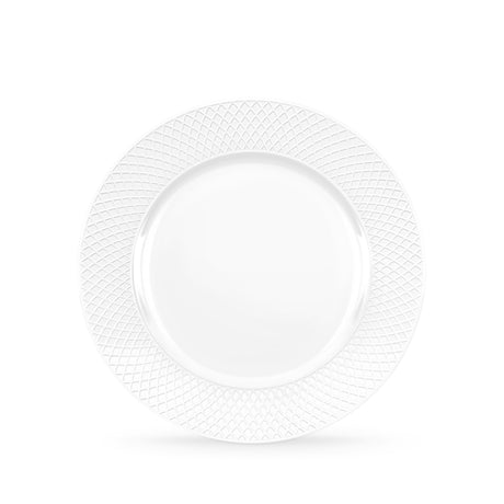 Wilmax Flat Rim Serving Round Platter 30.5cm by Wilmax – professional porcelain tableware for hospitality