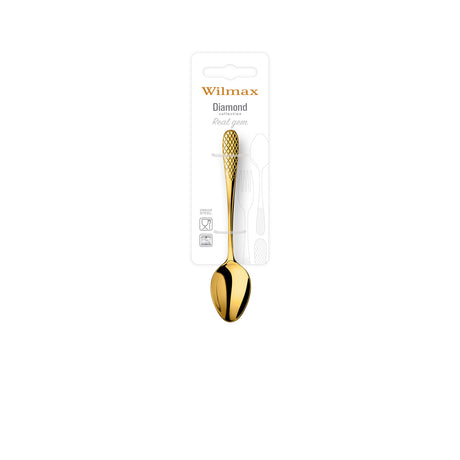 Wilmax Gold Coffee-Tea Spoon (Cup) 2 pcs on Blister Pack 14cm – Pack of 2 by Wilmax – image 2