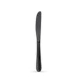 Wilmax Black Dinner/Table Knife on Blister Pack 22cm by Wilmax