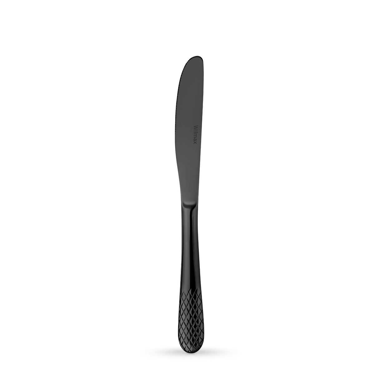 Wilmax Black Dinner/Table Knife on Blister Pack 22cm by Wilmax