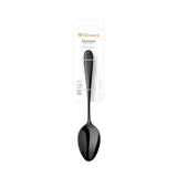 Wilmax Black Dinner/Table Spoon 2 pcs on Blister Pack 21cm – Pack of 2 by Wilmax – image 2