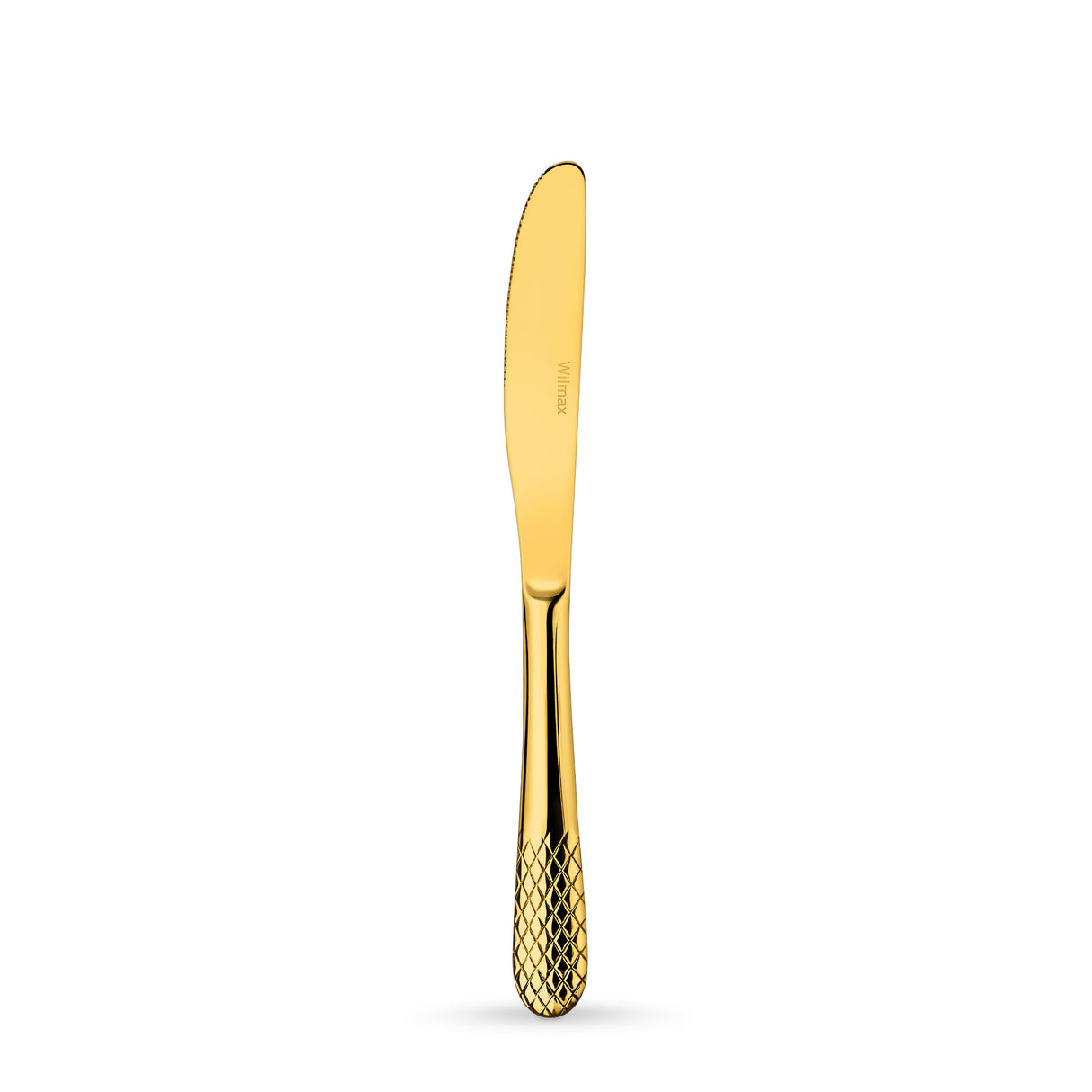 Wilmax Gold Dinner/Table Knife on Blister Pack 22cm by Wilmax – professional cutlery for restaurants and hospitality