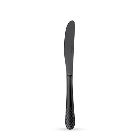 Wilmax Black Dinner/Table Knife on Blister Pack 22cm by Wilmax – professional cutlery for restaurants and hospitality