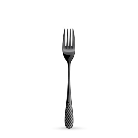 Wilmax Black Dinner/Table Fork 2 pcs on Blister Pack 20cm – Pack of 2 by Wilmax – professional cutlery for restaurants and