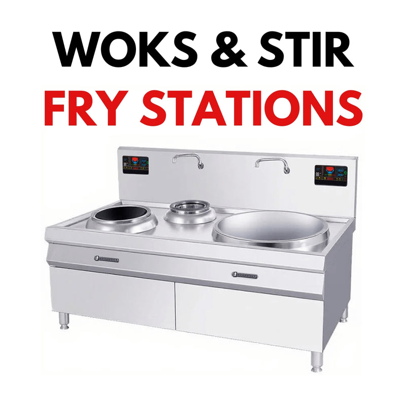 Woks & Stir fry stations