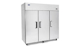 Atosa YBF9242GR Slimline Triple Door Freezer Capacity (Litre) 1390 - JD Catering Equipment Solutions Ltd