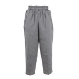 Chef Works Essential Baggy Pants Small Black Check 3XL | A026-3XL