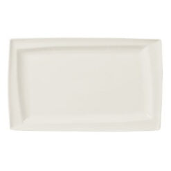 Pack Size 6 - Porland Academy Academy Asymmetric Rectangular Plate 33x22cm/13x8.25" - A116732