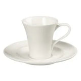 Pack Size 6 - Porland Academy Academy Double Well Saucer 15cm/6" - A133917 - JD Catering Equipments Ltd