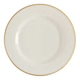 Pack Size 6 - Porland Academy Academy Event Gold Band Flat Plate 32cm/12.5" - A183232GB - JD Catering Equipments Ltd