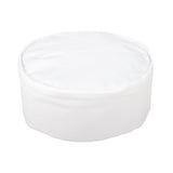 A203-L Whites Chefs Unisex Skull Cap Polycotton White