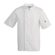 Whites Vegas Unisex Chef Jacket Short Sleeve White XL | A211-XL