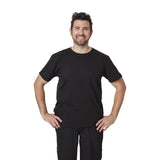 Unisex Chef T-Shirt Black 2XL | A295-2XL