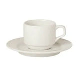 Pack Size 6 - Porland Academy Academy Event Espresso Saucer 12cm - A123212 - JD Catering Equipments Ltd