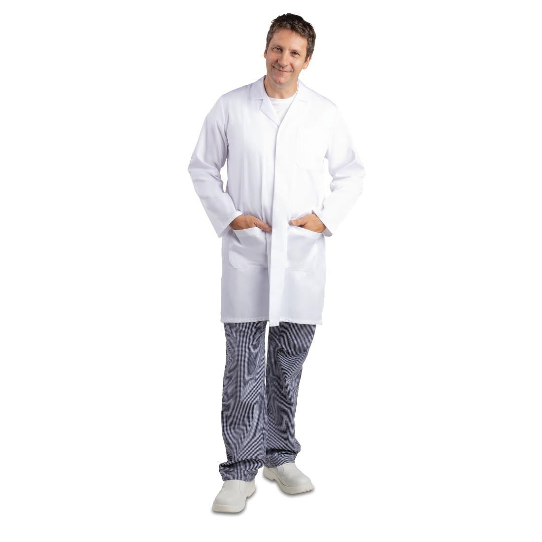 A351-L Whites Unisex Lab Coat White