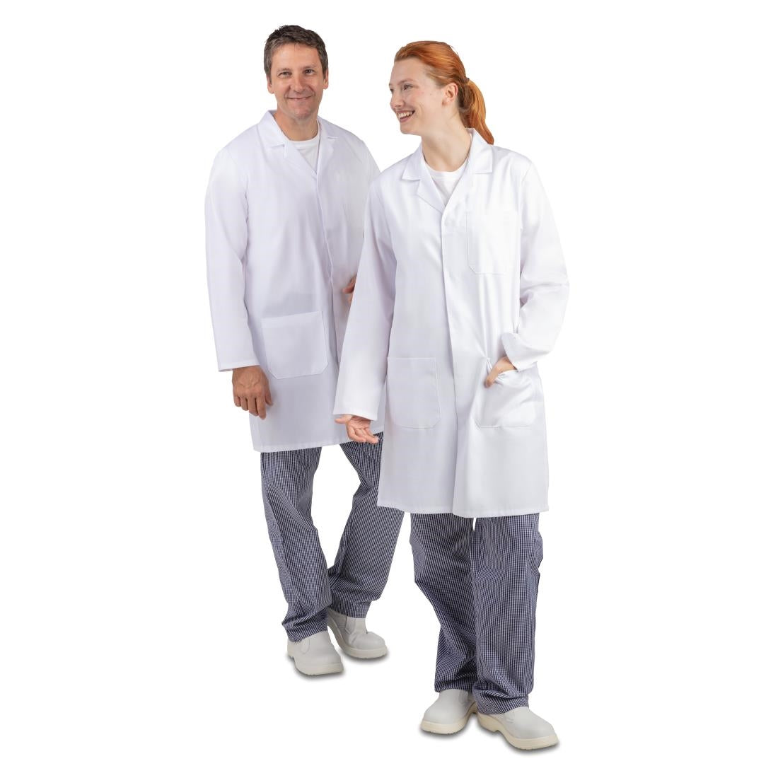 A351-L Whites Unisex Lab Coat White