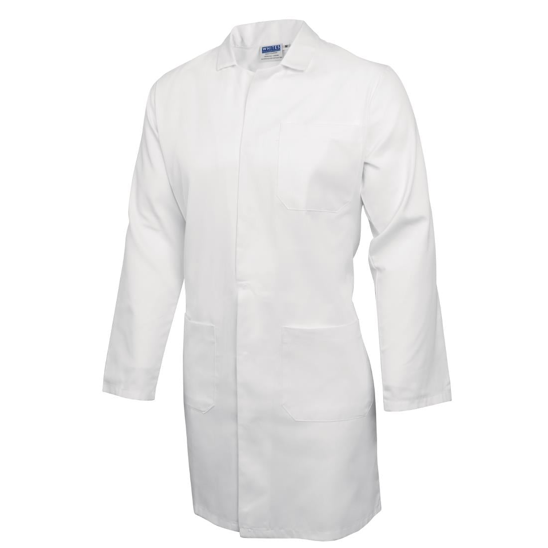 A351-L Whites Unisex Lab Coat White